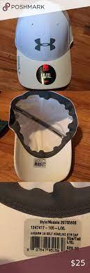 Nwt Under Armour Cap Hat Stretch Lg Xl Gold White In 2021 Under Armour Camo Reversible Hats Caps Hats