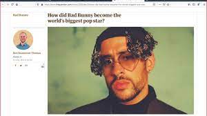 Is Bad Bunny overrated? Can we find 5 Reasons why he is Spotify's most  streamed artist of 2020? - YouTube