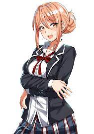 Yui's Mom trying on her uniform : r/OreGairuSNAFU