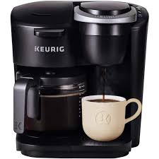 Keurig ® starter kit 50% off coffee maker: Keurig K Duo Essentials Coffee Maker With Single Serve K Cup Pod And 12 Cup Carafe Brewer Black Walmart Com Walmart Com