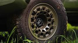 17" Black Rhino Wheels Fuji BR004 Olive Drab Green Off-Road Rims