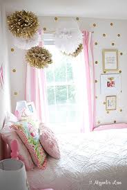 Pbteen.com has been visited by 10k+ users in the past month Little Girl S Room Decorated In Pink White Gold 11 Magnolia Lane Pink Girl Room Girly Room Little Girl Rooms