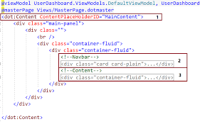 3.3 add student list view. Building A Dashboard With Asp Net Core And Dotvvm