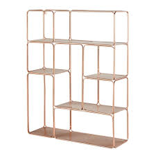 Wandregal Aus Kupferfarbenem Metall Maisons Du Monde Ideias Estantes Moveis De Pvc Moveis De Cano Pvc