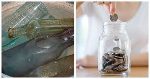 Glass apothecary jar with lid 18 tall, tape, flat brush ½, liner brush #1, jutescissors, glue, craft knife, rubbing alcohol, water basin, foam plates wash jar with mild soap and water. How To Clean And Sanitize Glass Bottles For Reuse 5 Steps Naturecode