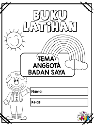 Lembaran kerja anggota badan 2 this worksheet can be used for preschool students and students with learning disabilities. 3 Anggota Badan