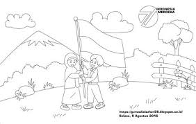 Seluruh gambar animasi bergerak bendera yunani ini gratis dan dapat ditautkan secara langsung, diunduh, atau dibagi melalui ecard. Paling Keren Gambar Bendera Merah Putih Sketsa Tea And Lead