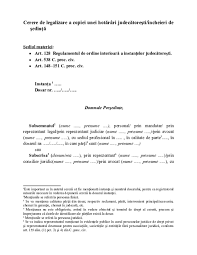 Ccr nu respecta o hotarare judecatoreasca definitiva. Doc Cerere De Legalizare A Copiei Unei Hotarari Judecatoresti Incheieri De Sedinta Sorin Burlacu Academia Edu