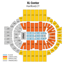 Xl Center Hartford Tickets Schedule Seating Chart