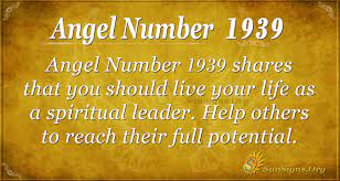 Angel Number 1939 Meaning Lead And Others Will Follow Sunsigns Org