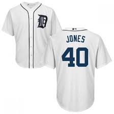 Detroit Tigers Men S Majestic White Home Cool Base Replica Jersey Detroit Tigers Jersey Detroit