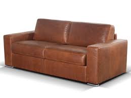 Schlafsofa Leder Vintage Look Delectea Gunstig Kaufen Karamel Bruin Vintage Vintage Leer