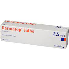 Dermatop Salbe 2 5 Mg G 100 G Shop Apotheke Com