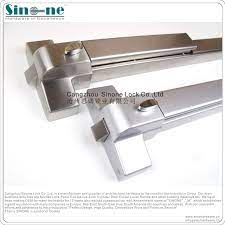 All can be cut to fit a range of door widths. Panic Push Bar Lock Fire Rated Ansi Ul Panic Bar Exit Device With Bolt Emergency Exit Door Hardware Buy Safety Door Locking Devices Panic Alarm Device Mechanical Locking Devices Product On Alibaba Com