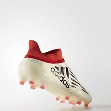 Adidas X 16+ Purechaos Champagne Firm Ground Boots - Off White / Core Black  / Red | Football boots | Football shirt blog