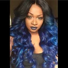 And we have to admit, we're definitely a fan of this gorgeous look. 60 Black Girl Blue Hair Ideas Blue Hair Hair Natural Hair Styles