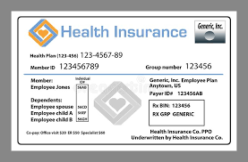 For some plan types, the plan type will be listed on the id card (example: Here Is A Generic Heath Insurance Id Card Isolated On The Background Stock Illustration Illustration Of Medial Numbers 125624886