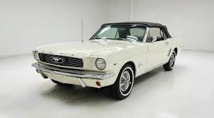 Image result for Wimbledon White 1966 Mustang