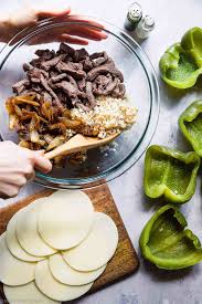 Low Carb Keto Philly Cheesesteak Stuffed Peppers Food Faith Fitness