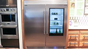 Maybe you would like to learn more about one of these? Frigidaire S New Fridge Makes Its Glass Door Clear When You Step Near Cnet