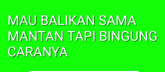 Cukup sekali saja kamu tersisa karena kehilangan dirinya. Mau Balikan Sama Mantan Tapi Bingung Caranya Kaskus