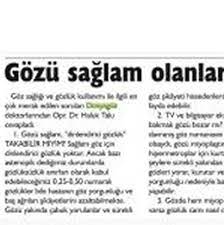 Gozu Saglam Olanlar Icin Dinlendirici Gozluk Var Mi