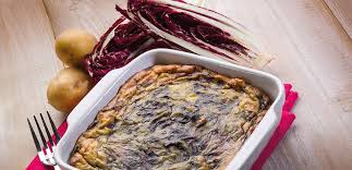 Otterrete delle fette lunghe e non troppo spesse. Sformato Di Radicchio Patate E Scamorza Primomattino