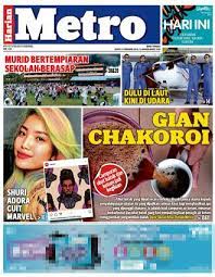 Cuti hujung minggu di melaka. Harian Metro Dapatkan Harian Metro 24 Februari 2018 Facebook