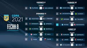 Partido de fútbol de hoy | conoce qué equipos juegan en el día de hoy: Copa De La Liga Horarios Partidos Y Fixture De La Fecha 9 As Argentina