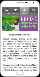 Belajar Bahasa Korea For Android Apk Download