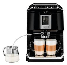 Coffee machine brings comfort and professional use into one. Espresso Master Cappuccino Machine Breakfast Krups