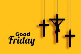 A human being named jesus went on before us and stepped across that big boundary line called death. Free Vector Good Friday And Easter Day Cross Background