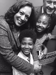 Kamala harris as a child at her mother's lab in berkeley, california. Kamala Harris On Twitter Getting Out The Vote Today With My Hubby And Godchildren Teamkamala