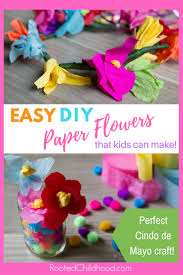 You'll be using these materials to make diy paper flowers like roses, peonies, dahlias, anemones, cherry blossoms, and other pretty flowers that you'll love creating. Easy Diy Craft Mexican Inspired Paper Flowers For Flowers Crowns