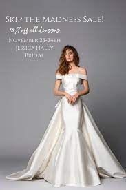 Wedding dress shopping can be no easy fete, let alone on a busy shopping day like black friday. Black Friday Small Business Saturday Our Biggest Promotion Yet Save 10 Off All Bridal Gowns In Our Bou Bridal Dresses Wedding Dresses New Wedding Dresses