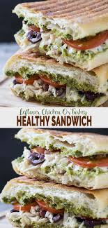 Shredded Leftover Chicken Sandwich Or Turkey Sandwich Recipe Healthy Sandwich Recipes Shredded Turkey Recipes Roast Chicken Sandwiches