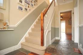 Two Colours For Us Would Have To Be Up To Picture Rail Hallway Colours Victorian Hallway 1930s House