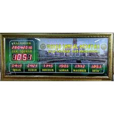 3 jam 50 menit menuju waktu sholat subuh di kota jakarta 00:00. Jam Digital Masjid Jadwal Sholat Abadi Shopee Indonesia