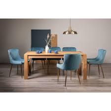 Studio 4w > dining table sizes. Blake Light Oak Cezanne Gold Large Dining Set Modern Home Origins