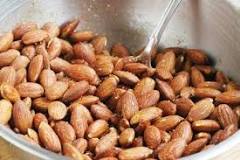 How do you know when almonds are roasted?