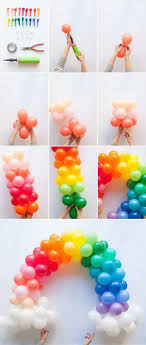 Birthday Balloon Decoration Ideas 50 Pretty Balloon Decoration Ideas For Creative Juice Balloon Arch Diy Birthday Balloon Decorations Birthday Party Balloon