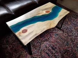 Sold Epoxy Stream Coffee Table Coffee Table Live Edge Etsy Live Edge Coffee Table Live Edge Table Coffee Table
