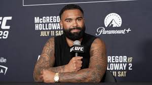 Gable Steveson reacts to historic UFC 329 odds