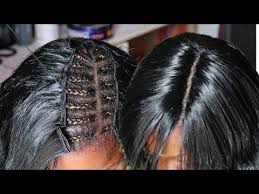 If you've ever done weaving of any instructional video on how to weave hair. Full Sew In No Closure 14 No Leave Out Detailed Tutorial Youtube Sew In Weave Hairstyles Natural Hair Sew In Black Hairstyles With Weave