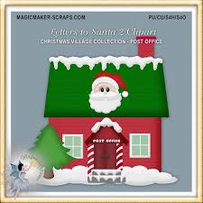 Christmas Clipart Holiday Post Office In 2020 Christmas Clipart Clip Art Calendar Stickers