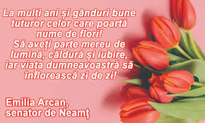 Mesaje de florii pentru iubit(ă), prieteni, rude, colegi, șefi, profesoare care au nume de floare. UrÄƒri De Florii Pentru Cei Care SerbeazÄƒ Onomastica