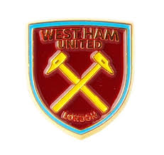 In july 2014, a prototype logo was posted on the official website, in four colourways. West Ham United Fc Official Metal Crest Pin Badge Fan Shop Qdvc Office Products
