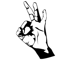 Hand Ok Sign Vector Art Ok Hand Sign Vector Illustration People Vector Art