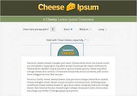 The basic idea here is to draw attention to the design and not the content. 20 Awesome Lorem Ipsum Alternatives Justinmind