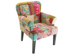 Il peut exister de très légères variations dans la combinaison des tissus. Fauteuil Patchwork Achat Vente De Fauteuil Pas Cher